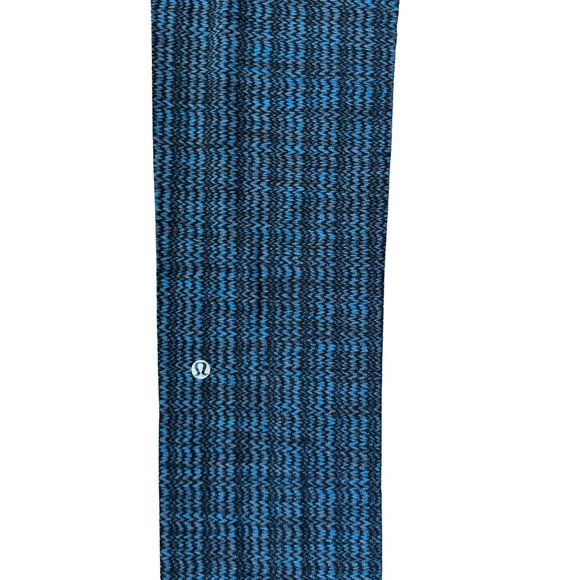 LULULEMON Blue Black Patterned Straight Leg Pants Size 8 - Picture 6 of 8